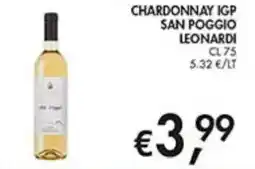 Coal Chardonnay igp san poggio leonardi offerta