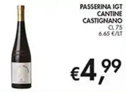 Coal Passerina igt cantine castignano offerta