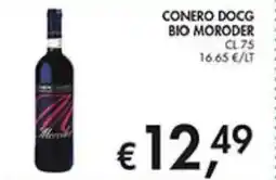 Coal Conero docg bio moroder offerta