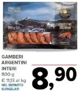 Todis Gamberi argentini interi offerta