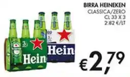 Coal Birra heineken classica/zero offerta