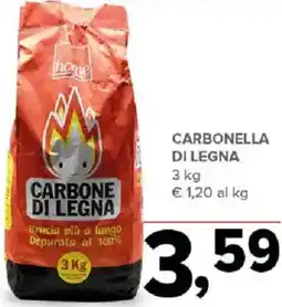 Todis Carbonella di legna offerta