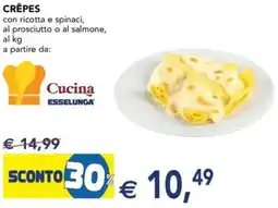 Esselunga Crêpes Cucina ESSELUNGA offerta