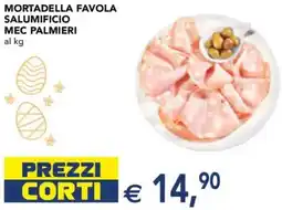 Esselunga Mortadella favola salumificio mec palmieri offerta