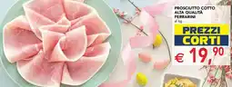 Esselunga Prosciutto cotto alta qualità ferrarini offerta