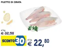 Esselunga Filetto di orata offerta