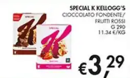 Coal Special k kellogg's cioccolato fondente/ frutti rossi offerta