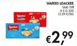 Coal Wafers LOACKER offerta