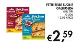 Coal Fette belle buone GALBUSERA offerta
