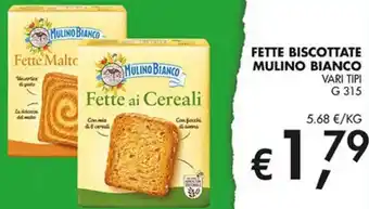 Coal Fette biscottate MULINO BIANCO offerta