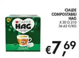 Coal Clalde compostabili HAG offerta