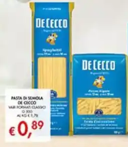 Coal Pasta di semola DE CECCO offerta