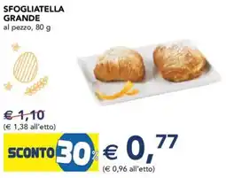 Esselunga Sfogliatella grande offerta