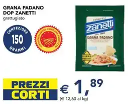 Esselunga Grana padano dop ZANETTI offerta