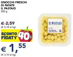 Esselunga Gnocchi freschi di patate IL PASTAIO offerta