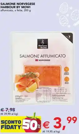 Esselunga Salmone norvegese HARBOUR BY MOWI offerta