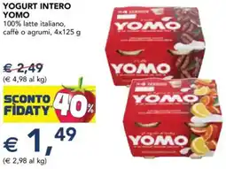 Esselunga Yogurt intero YOMO offerta