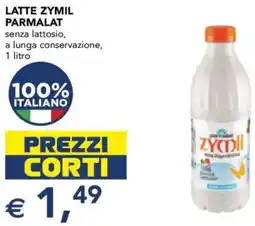 Esselunga Latte ZYMIL PARMALAT offerta