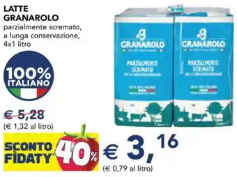 Esselunga Latte GRANAROLO offerta