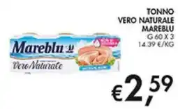Coal Tonno vero naturale MAREBLU offerta