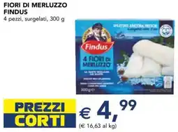 Esselunga Fiori di merluzzo FINDUS offerta
