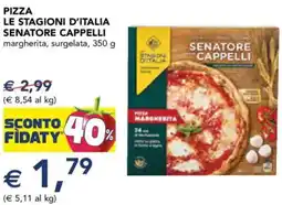 Esselunga Pizza le stagioni d'italia SENATORE CAPPELLI offerta
