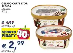 Esselunga Gelato carte d'or algida offerta