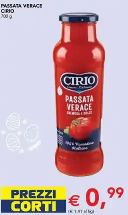 Esselunga Passata verace CIRIO offerta