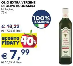 Esselunga Olio extra vergine di oliva BUONAMICI offerta