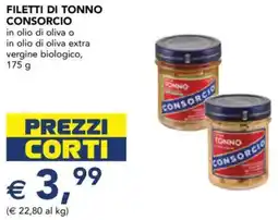 Esselunga Filetti di tonno CONSORCIO offerta