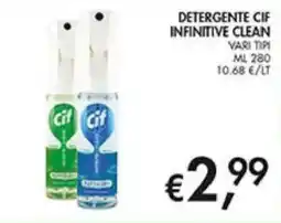 Coal Detergente cif infinitive clean offerta