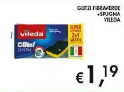 Coal Gutzi fibraverde +spugna VILEDA offerta