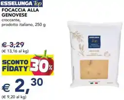 Esselunga ESSELUNGA Top Focaccia alla genovese offerta