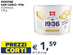 Esselunga Patatine SAN CARLO 1936 offerta