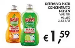 Coal Detersivo piatti concentrato NELSEN offerta