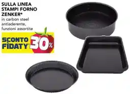 Esselunga Sulla linea stampi forno ZENKER offerta