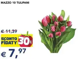 Esselunga Mazzo 10 tulipani offerta