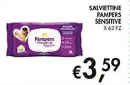 Coal Salviettine pampers sensitive offerta