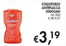 Coal Collutorio antiplacca IODOSAN offerta