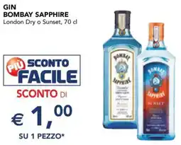 Esselunga Gin bombay sapphire offerta