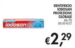 Coal Dentifricio iodosan protezione globale offerta