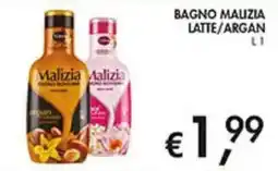Coal Bagno malizia latte/argan offerta