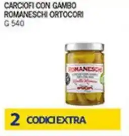 Coal Carciofi con gambo romaneschi ortocori offerta