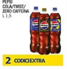Coal Pepsi cola/twist/ zero caffeina offerta