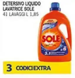 Coal Detersivo liquido lavatrice SOLE offerta