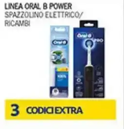 Coal Linea oral b power spazzolino elettrico/ ricambi offerta
