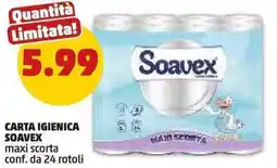 PENNY Carta igienica soavex maxi scorta offerta