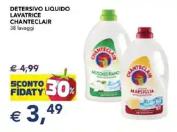 Esselunga Detersivo liquido lavatrice CHANTECLAIR offerta