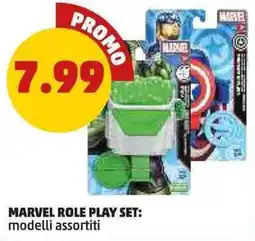 PENNY Marvel role play set offerta
