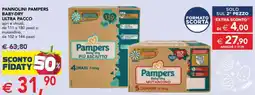 Esselunga Pannolini pampers baby-dry ultra pacco offerta